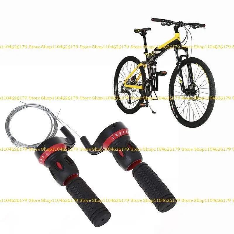 

A1A2 1 Pair Derailleur Grips Lever Transmission Twist Grip Speed Change MTB B