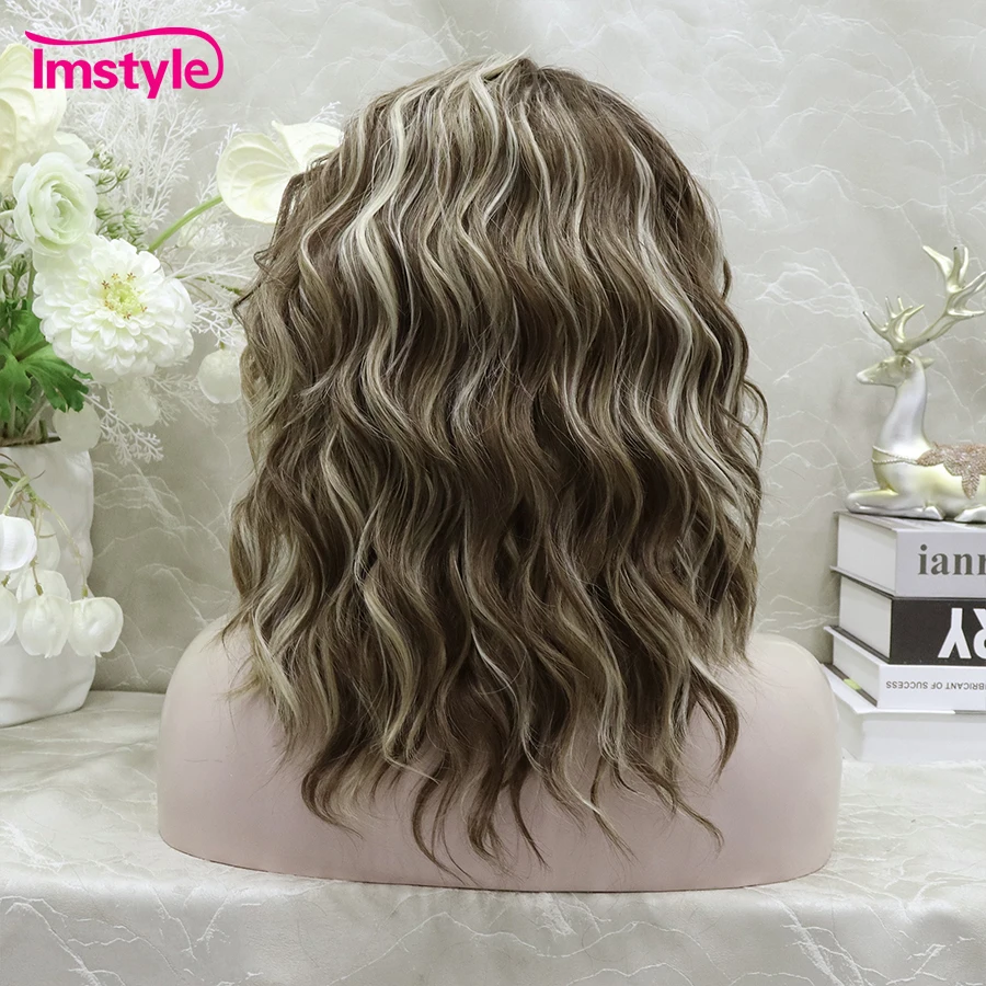 Thumbnail 2 - #19 Heat Resistant Synthetic Lace Wigs Sale