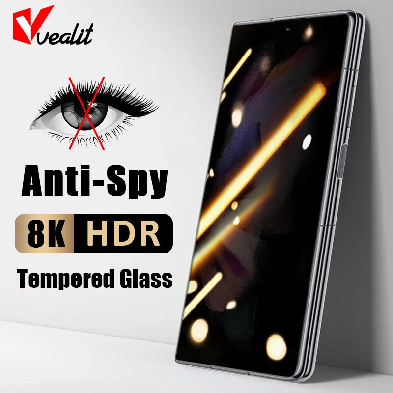 

8K Anti-spy Privacy Screen Protector For Samsung Galaxy Z Fold 4 3 2 A72 A52S A42 A32 A22 A12 A02 A71 A51 A31 A21S A11 A01 Glass