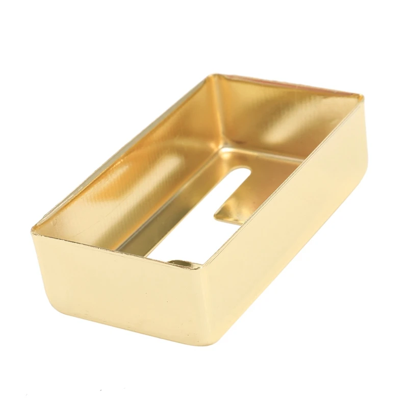 Humbucker pickup ทองเหลืองไฟฟ้าฝากีตาร์ pickup 2ชิ้นหุ้มทองสำหรับกีตาร์อุปกรณ์โลลาร์ทรอน