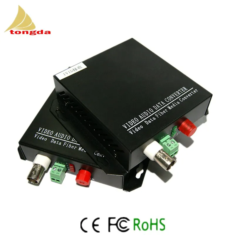 Atongda CCTV Video BNC TO fiber converter analog to fiber optic converter