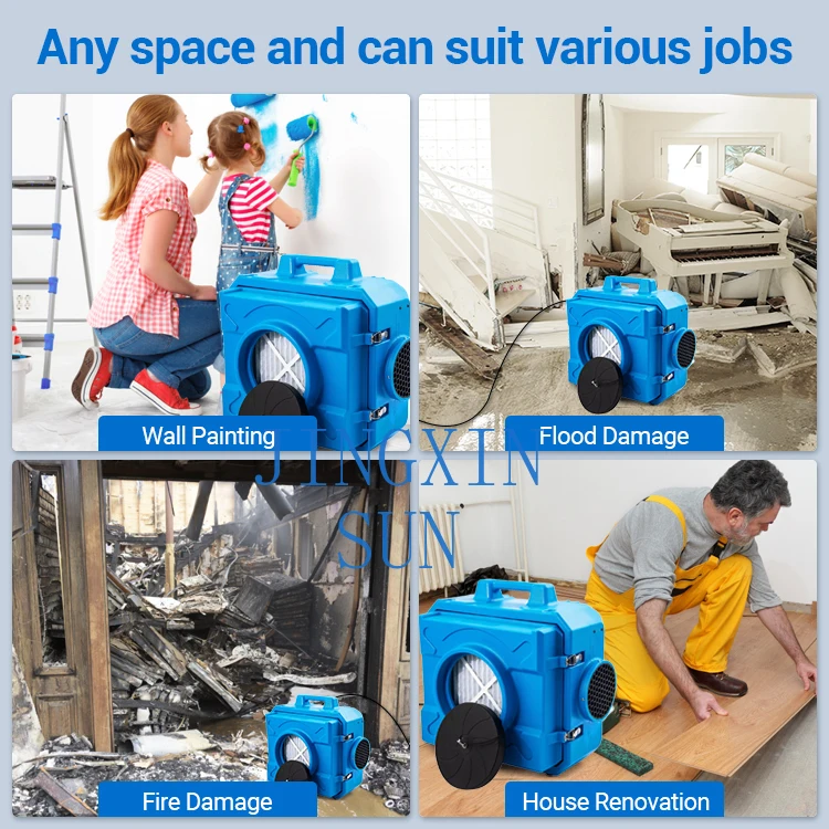 commercial portable 60dB three-stage high-efficiency air washer