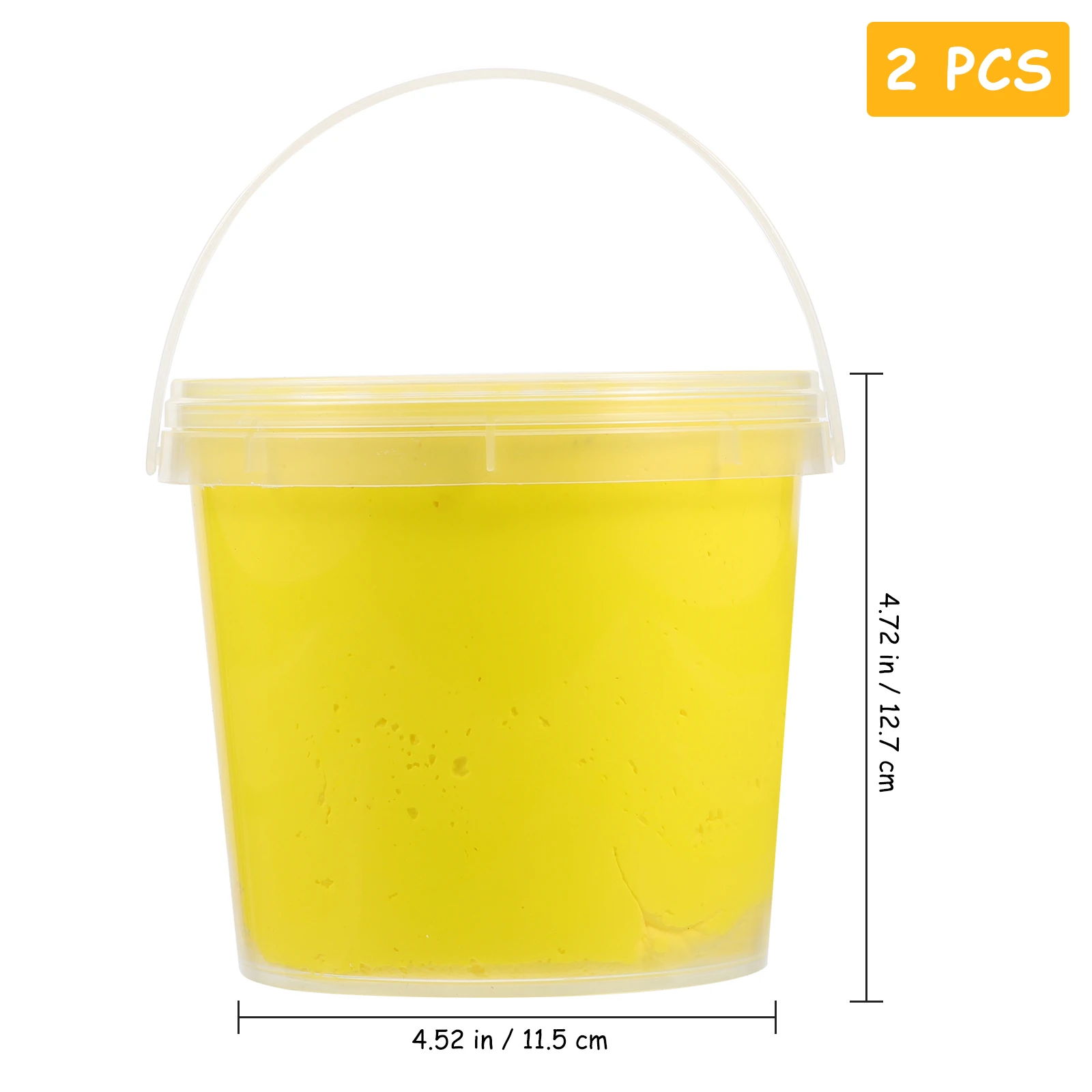 

2 Pcs Ultra Light Clay Educational Plaything ing Yellow Air Dry