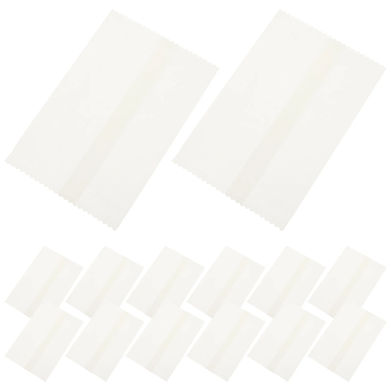 

100Pcs Bread Storage Bags White Tissue Paper Semi-Transparent Baking Bags for Pastry Cookies Bread Preservation