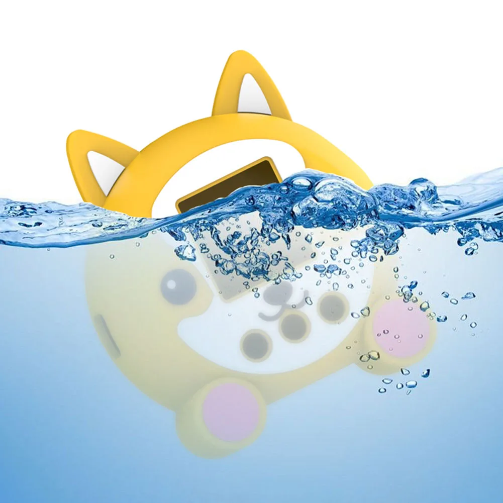 

Silicone Case Cover Shockproof Cartoon Protective Cover with Lanyard Soft Protective Case for Punirunes Interactive Digital