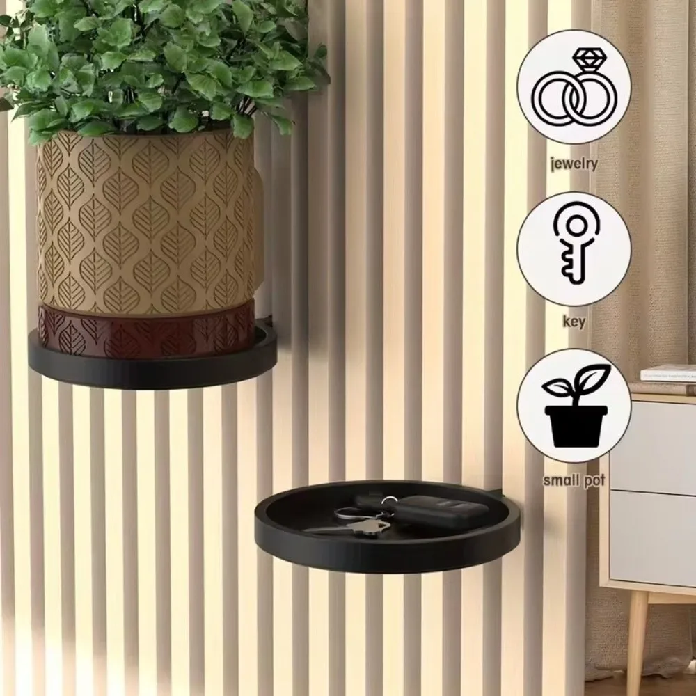 Plant Container Accessories Sound Insulation Board Rack Houseplants Potted Plants Heavy-duty Floating Bracket No Screws