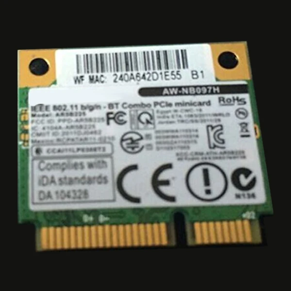 Wlan-ワイヤレスカード,azurewave,ハーフミニpci-e,wifi,bt4.0,AW-NB097H AW-NB100H ar3012 ar5b225,新しい流行