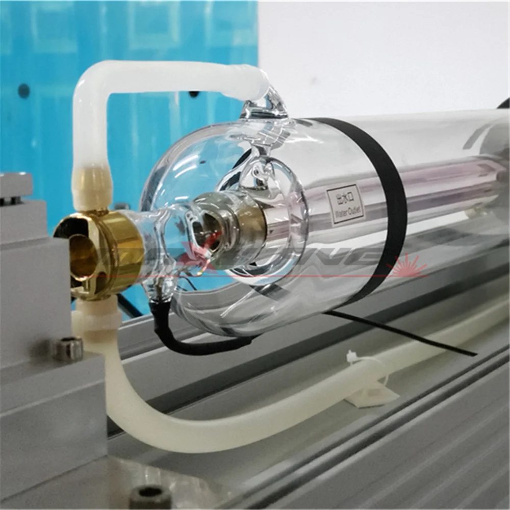 Maxwave CO2 300*300 Glass Tube Marking Machine High Speed 10000mm/s Multi Format 300 - 1500mm Non Metal Marking