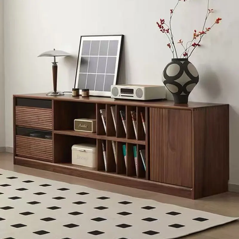 

Customizable North American Black Walnut Short Bookcase