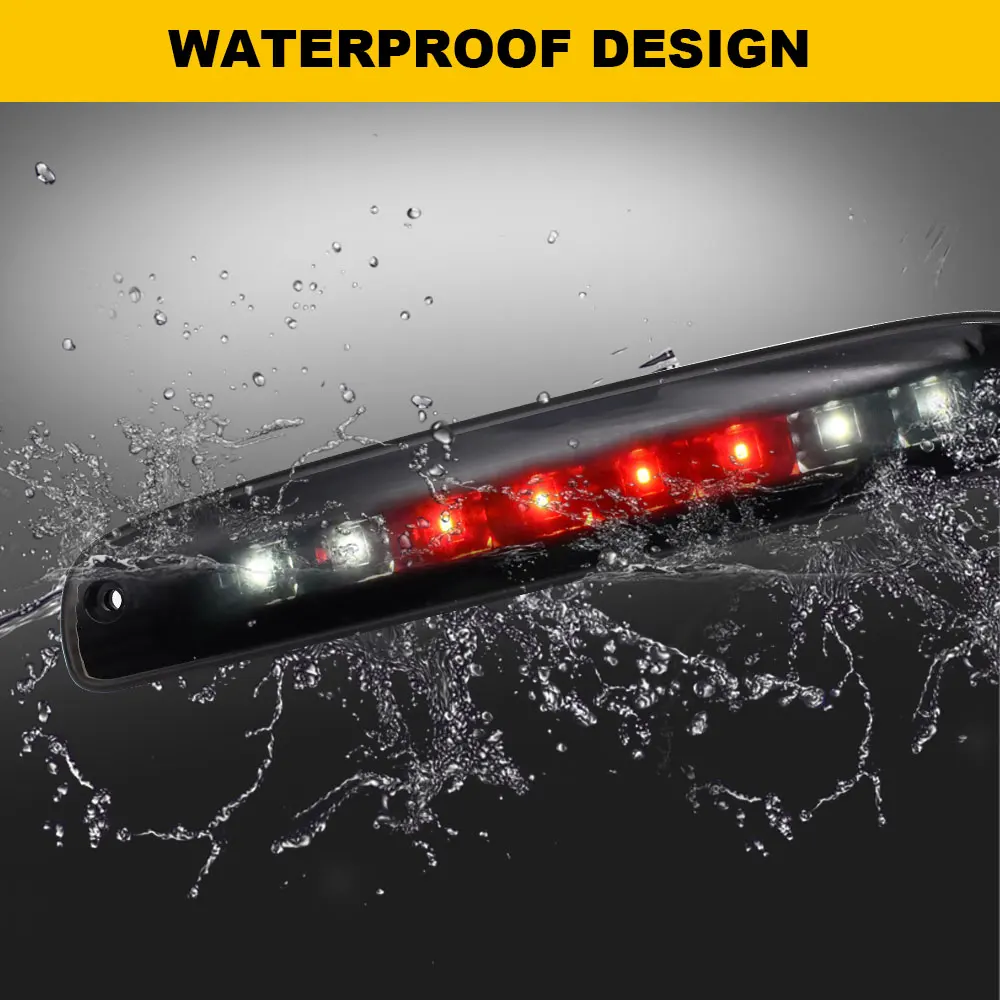 

3-й светодиодный третий стоп-сигнал с высоким креплением для Dodge Dakota 1997-2007, индивидуальный грузовой стоп-сигнал, задний фонарь