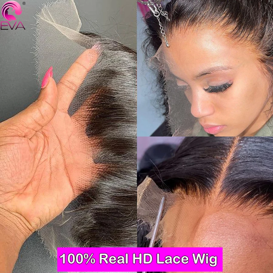 

Парик Eva Hair HD Lace Frontal, 180% плотность, 13x4, с кружевной вставкой, кудрявый, HD Lace Closure Wig, 5x5/6x6/7x7, полностью кружевной парик из натуральных волос для женщин