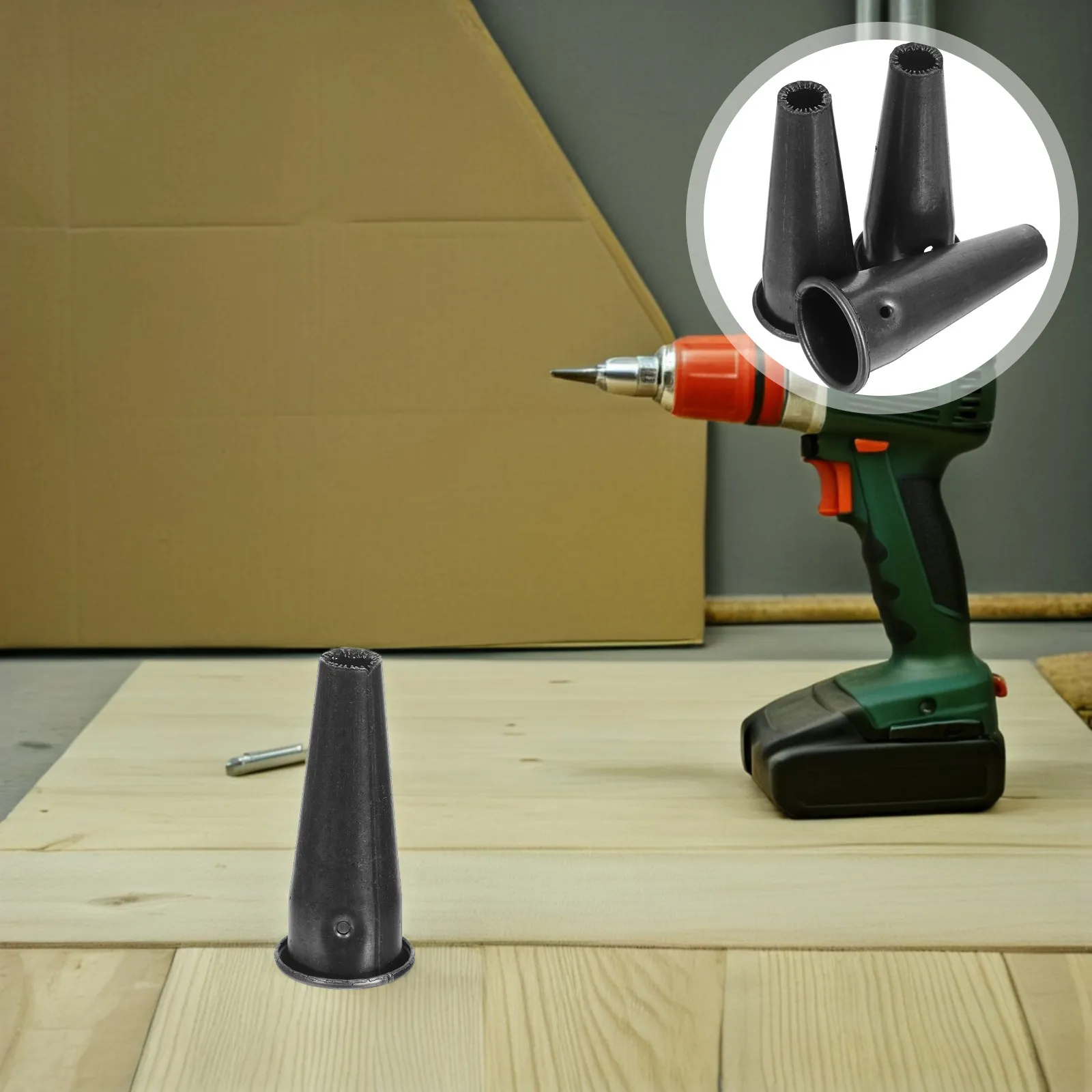 

3Pcs Garden Tool Handle Connector Tapered Tube Replacement for Hoe Shovel Rake Ferrule Welding Tube Accessories