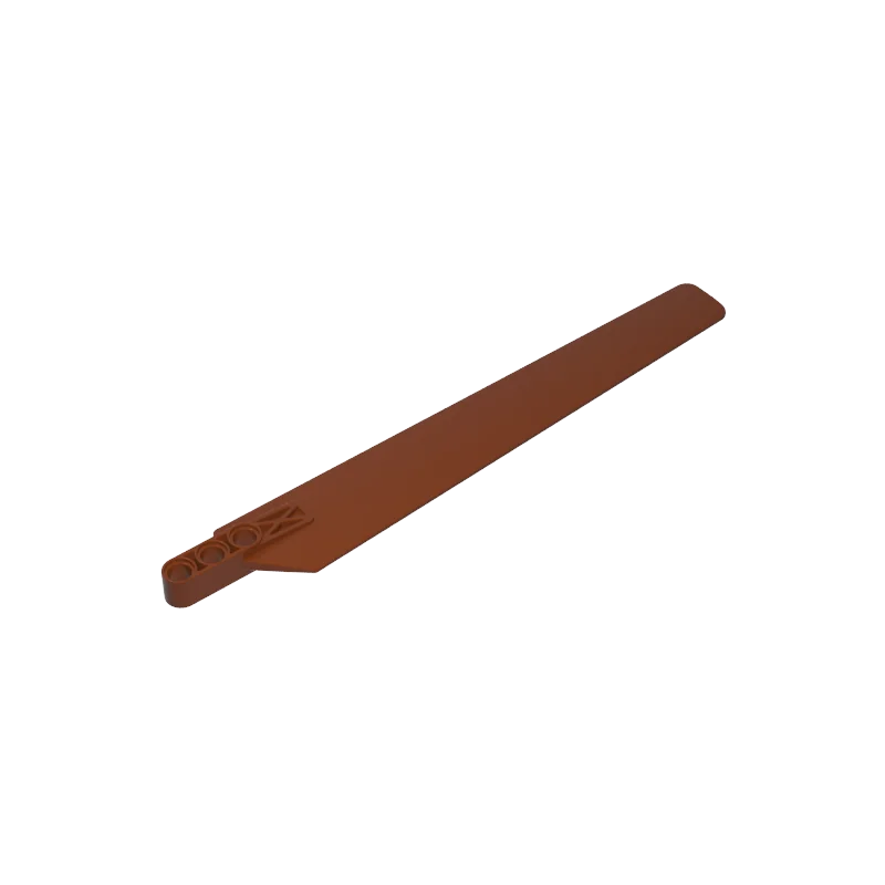 Gobricks 10PCS 65422 Rotor Blade Bricks 3x19 Parts with 3 Holes Compatible MOC Building Block Adult Kids DIY Educational Model