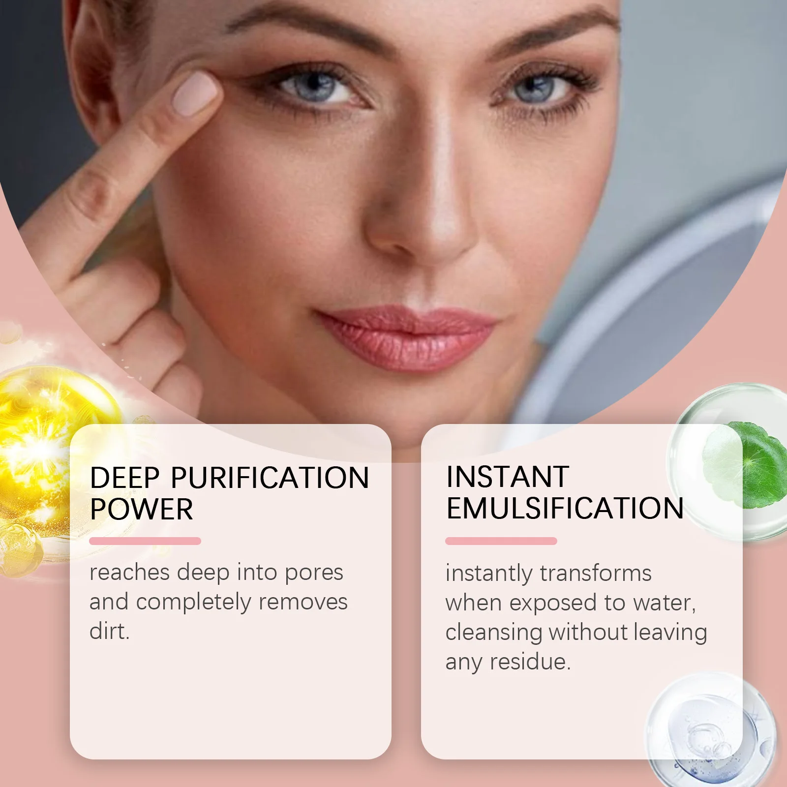 クレンジングとメイク落としオイルは、優しく顔の肌を洗浄します。メイクはきれいにでき、柔らかく爽やかな目元と唇のメイク落とし液です。