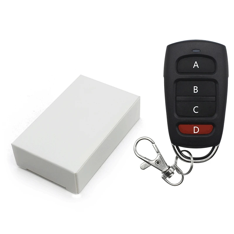 

Dropshipping Wireless RF 433mhz Remote Control Copy Code Garage Door Gate Duplicator 433 Mhz Key Remote Opener