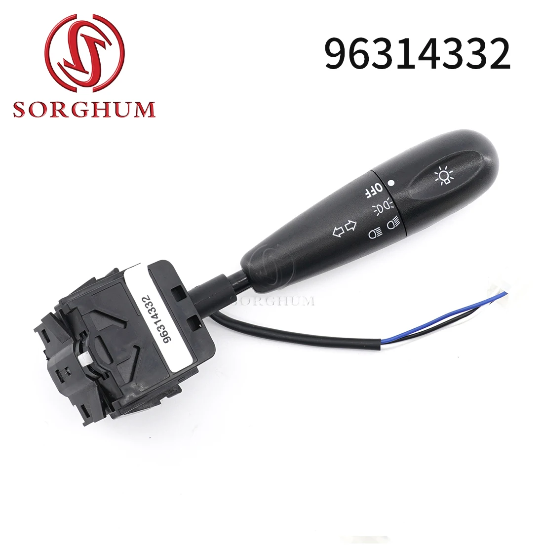 

SORGHUM 96314332 For Chevrolet Spark For Daewoo Matiz Black Car Steering Column Wiper Combination Switch 505320-1000 5053201000