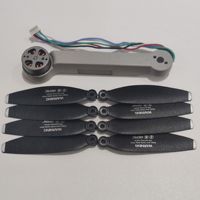 4D-F8 Rear Left Brushless Motor Arm + CW CCW Propeller Blade 8PCS for 4DRC F8 Fast-Mini Drone RC Quadcopter Original Accessories
