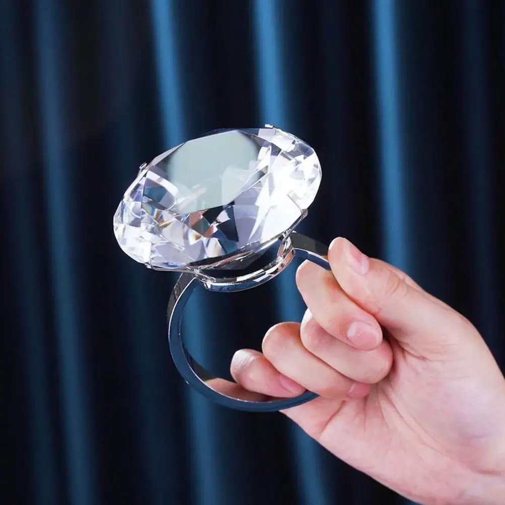 

Simulated Wedding Rings Large Prop for Engagement Wedding Anniversary Party Decoration Supplies Engagement Ring Decorations