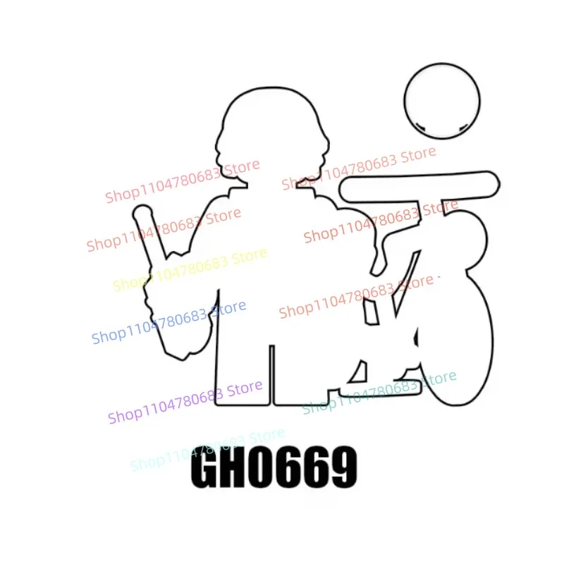 Mini Figurine G0186 GH0668 GH0669 GH0670 GH0671 GH0672 GH0673 Cartoon Movie Character Toy Assembly Model Display Piece Gift