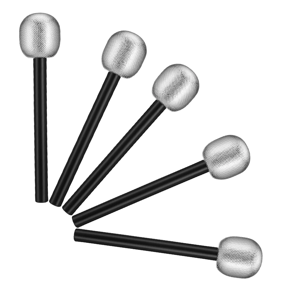 

5pcs Simulated Prop Fun Plastic Toy Stage Microphone Props For Party Performance Party Pretend Play Toy Halloween Favor
