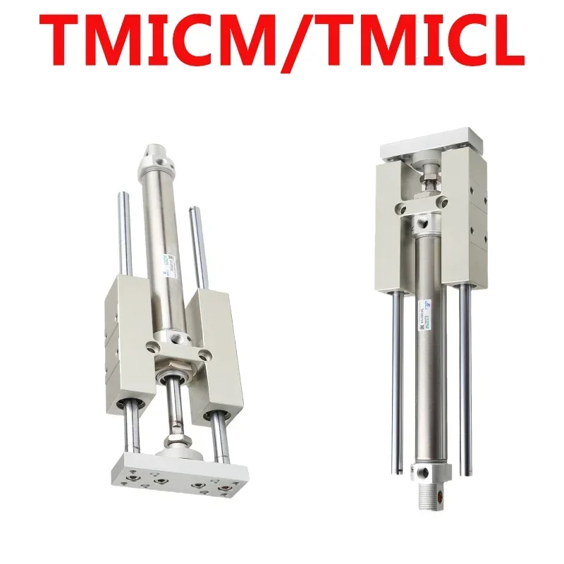 Airtac type Pneumatic three-axis with magnetic double guide rod guide cylinder TMIM12x50 TMICM16x100S  TMICL20x150 25X200S 300S