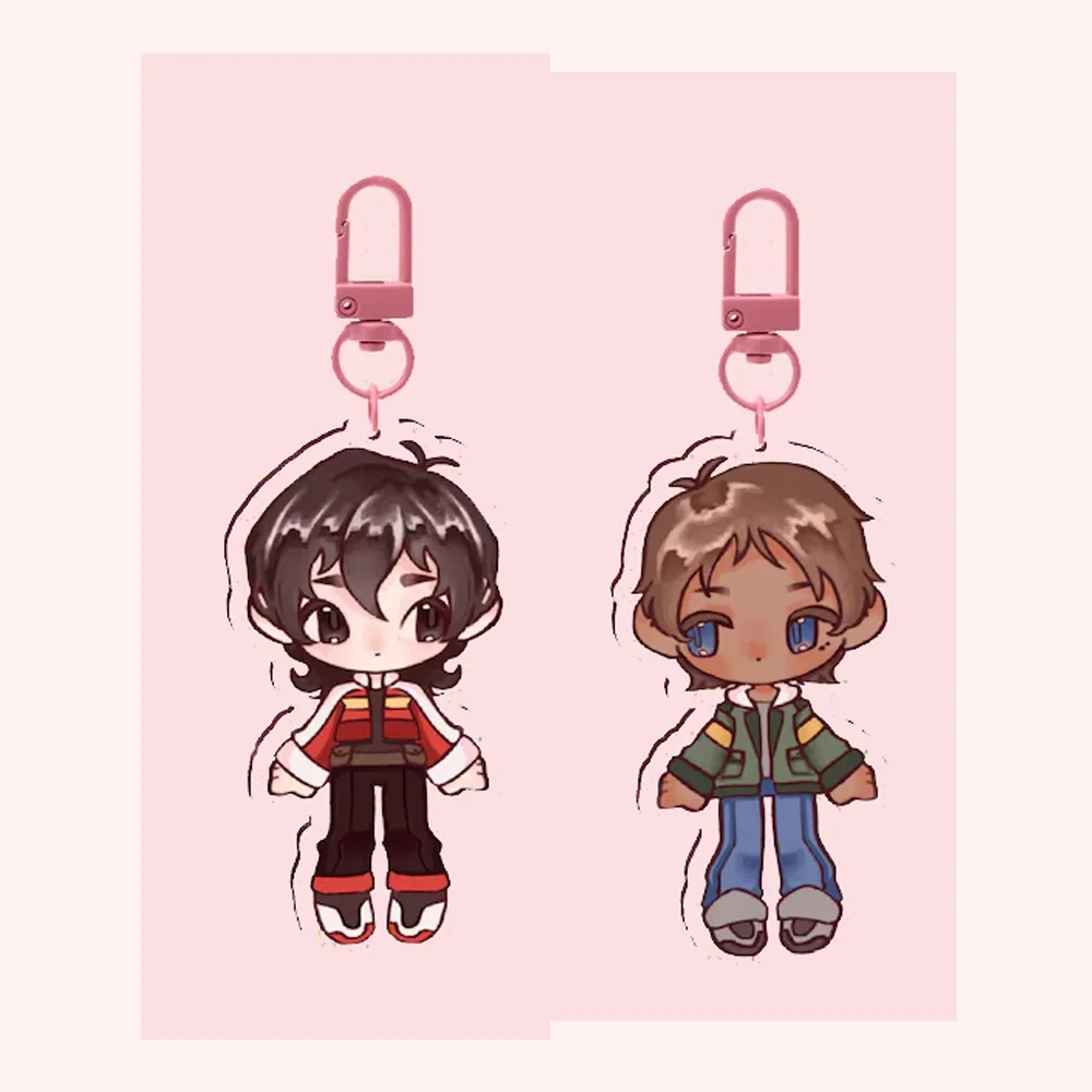 Porte-clés en acrylique Lance Keith, accessoire de sac à dos, version Q, cadeau de festival pour les fans, pour Voltron Legendary Defender, accessoire d'anime.