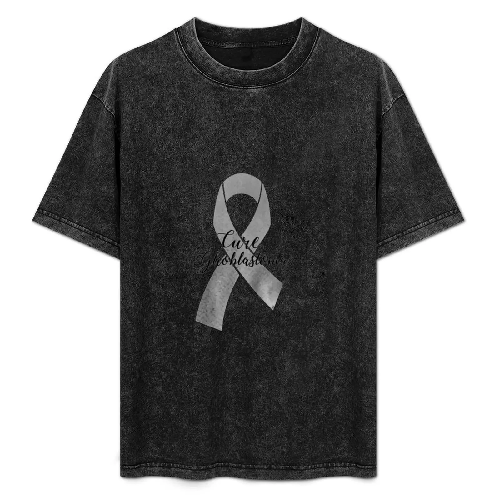 Cure Glioblastoma T-Shirt Short sleeve tee graphic tee shirt clothing for men