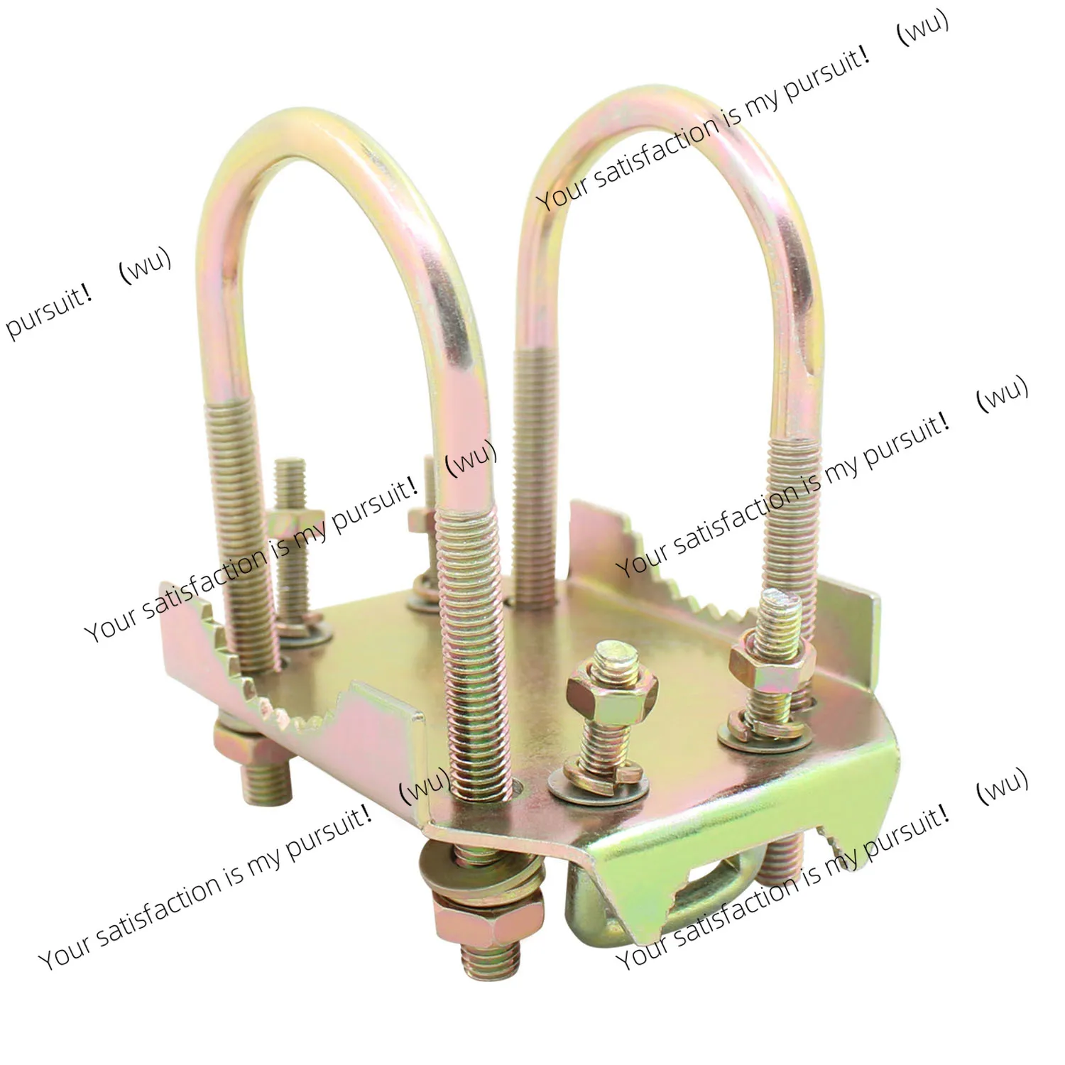 For outdoor antenna UHF/VHF/WIFI Yagi antenna reinforced clamp fixed fasten reinforced accessories type iron antenna mast clamp