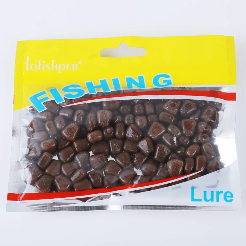 100Pcs/Pack Soft Baits Corn With Corn Smell Carp Fishing Lures Floating Baits Bionic Corn Grain Fishing Soft Bait