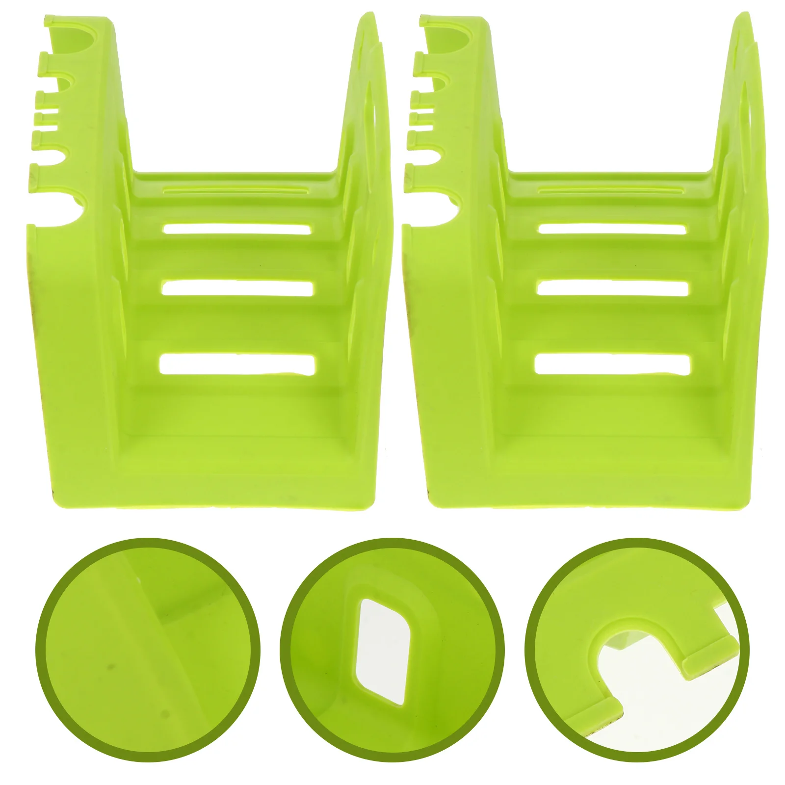 2pcs Hose Hanger Wall Hanging Water Pipe Organizer Heavy Duty Plastic Garden Hose Rack For Outdoor Indoor Storage Shed Garage - view 2