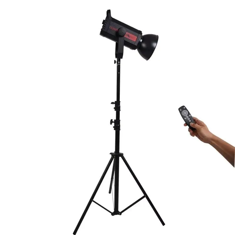 300W COB LED Video Light 2800-6800K CRI95 with Remote Control Studio Fill Lighting for Photography and Video Recording