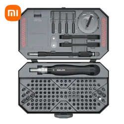 New Xiaomi DELIXI 145-in-1 Screwdriver Set Precision Magnetic Screw Driver Bits Wireless Hand Screw Driver Repair Household Tool