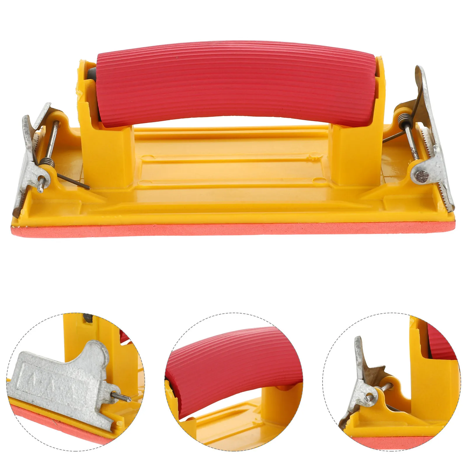 

3Pcs Sandpaper Holder PP Sponge Drywall Hand Sander Ergonomic Non-Slip Comfortable Grip Woodworking Polishing Tool Manual