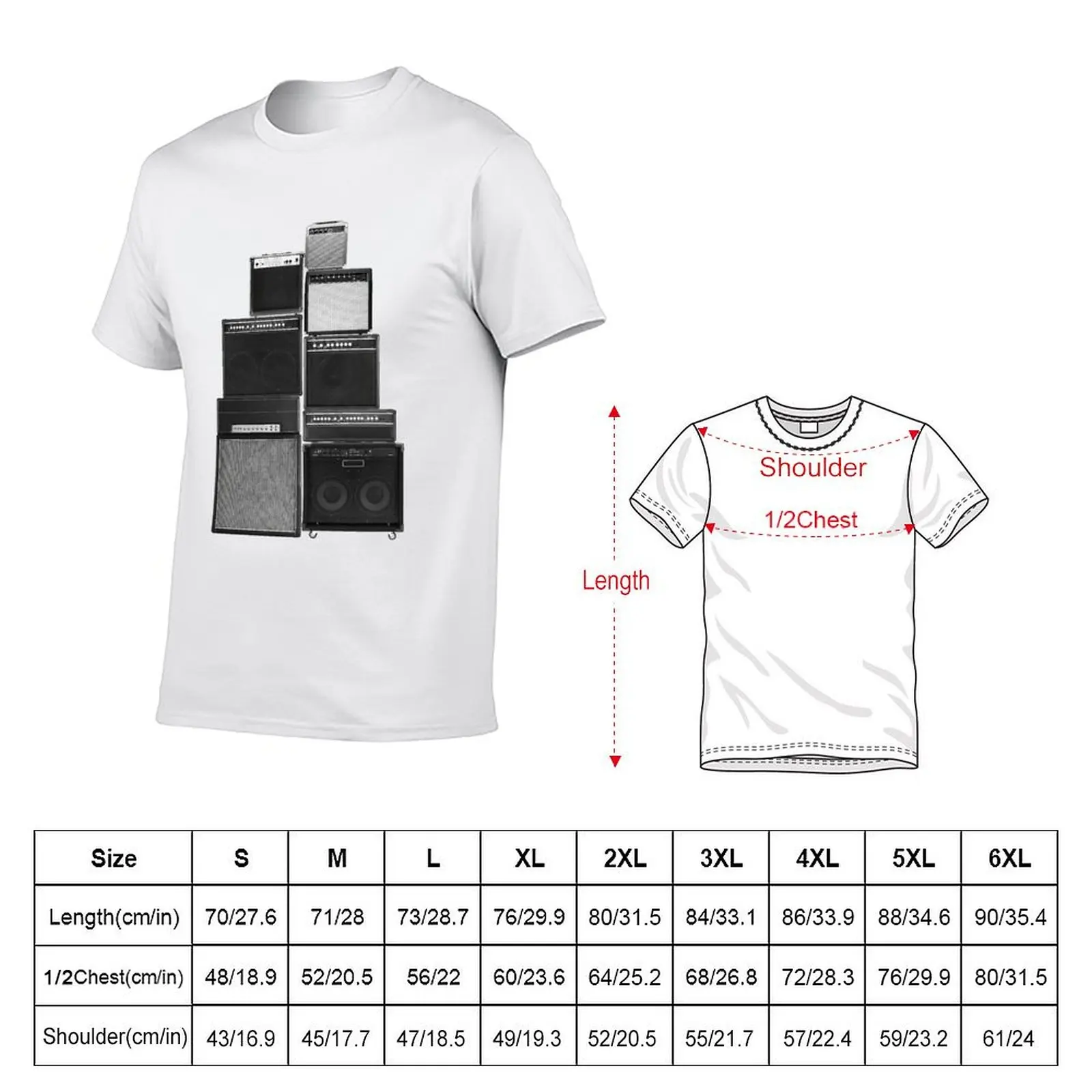 Great Wall of LOUD T-Shirt valentines boutique clothes funny meme t-shirts T-shirts for men cotton