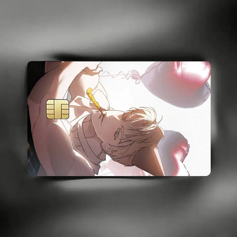 Manga C-Codename Anastasia  Credit Card Skin Stickers For VISA Bank Bus Metro Access Card Protective Film Cover Sticker
