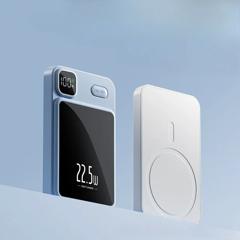 بنك طاقة Magsafe مغناطيسي لاسلكي فائق السرعة بقدرة 20000 مللي أمبير في الساعة، بنك طاقة متنقل مناسب لهاتف IPhone Huawei Xiaomi Samsung #3