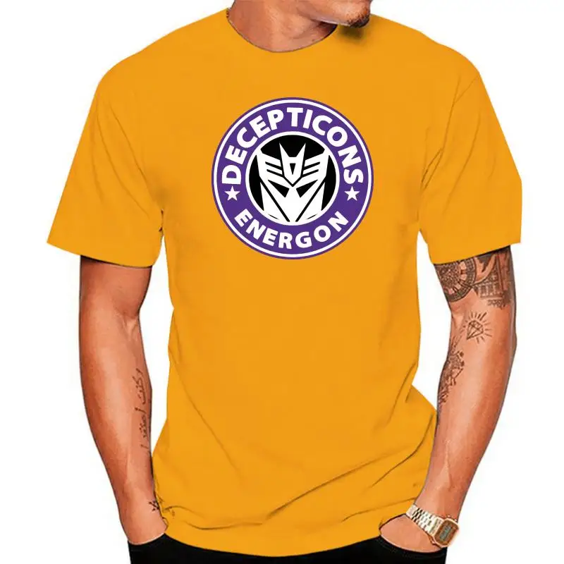 Printed Men T Shirt Cotton Short-Sleeve New Style Decepticons Energon Purple Variant Pop Culture Women T-Shirt