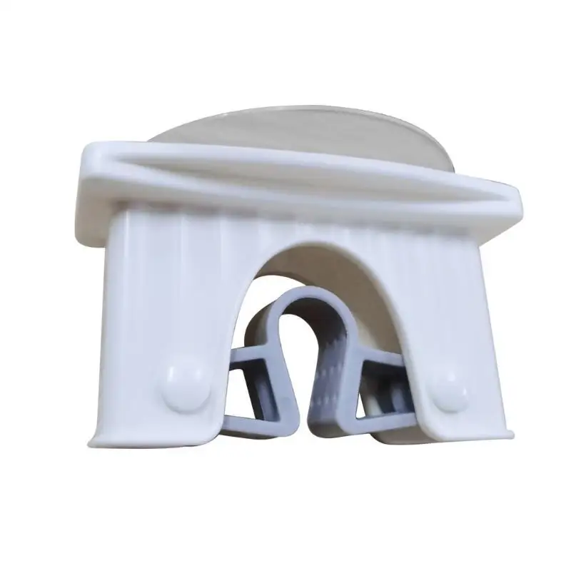 

652F Simplistic Designs Mop Storage Clip Wall Attachment without Drilling Utility Room Brooms Fixator Multifunction Mop Dock