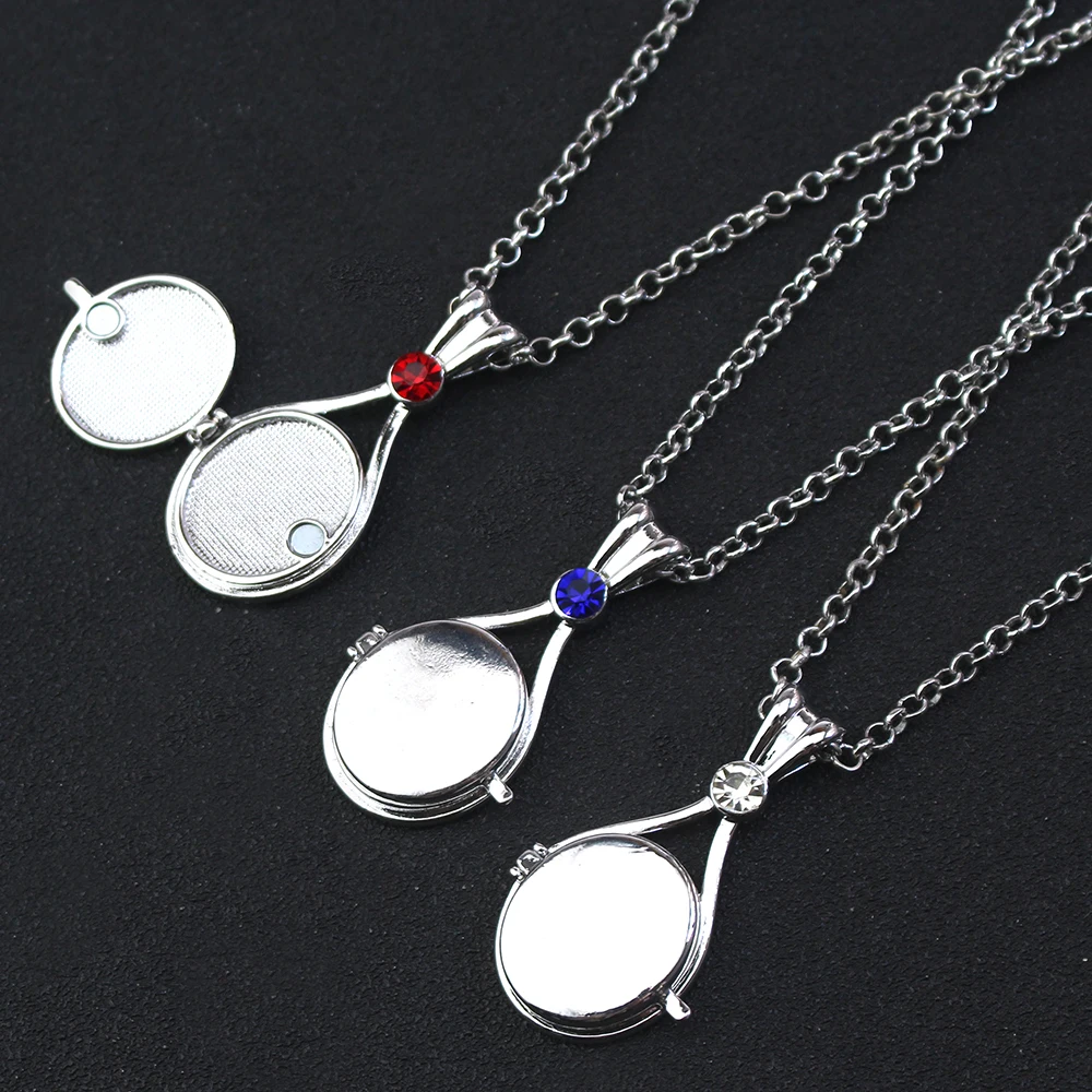 TV H2O Just Add Water Necklace Mermaid Shell Can Open Locket Pendant Necklace For Women Men Choker Cosplay Jewelry Gift ﻿