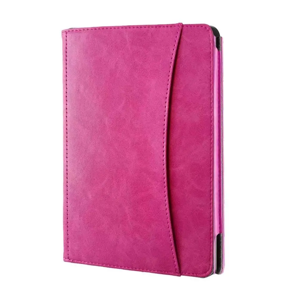 Auto Sleep/Wake 7.8 Inch E-Reader Case Magnetic Leather Folio Shell Shockproof Microfiber Lining Card Holder for Kobo Aura One image 6