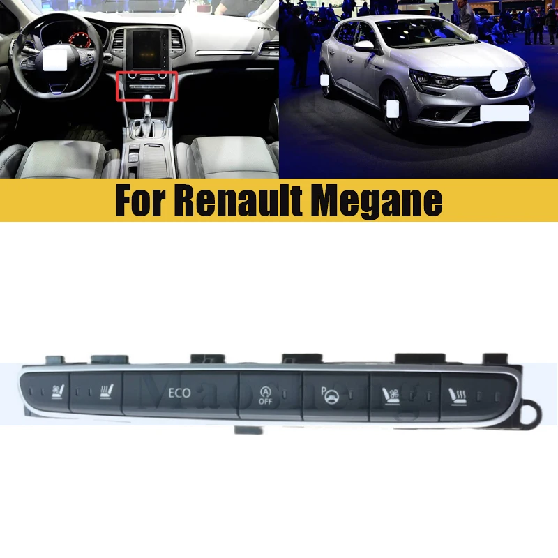 

Высокая конфигурация переднего переключателя запуска и остановки автомобиля, переключатель ECO OFF для Renault Megane Car Start Stop, переключатель ECO OFF