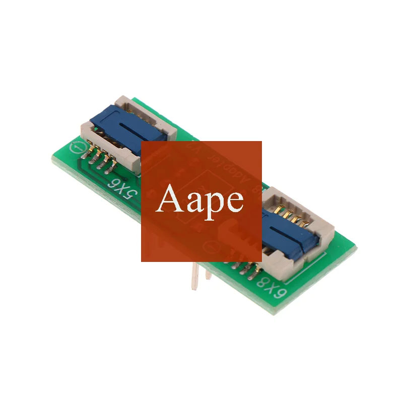 

QFN8/WSON8 Универсальная розетка «два в одном»/адаптер для чипов 6*5 мм и 8*6 мм SMT BIOS, розетка для вспышки