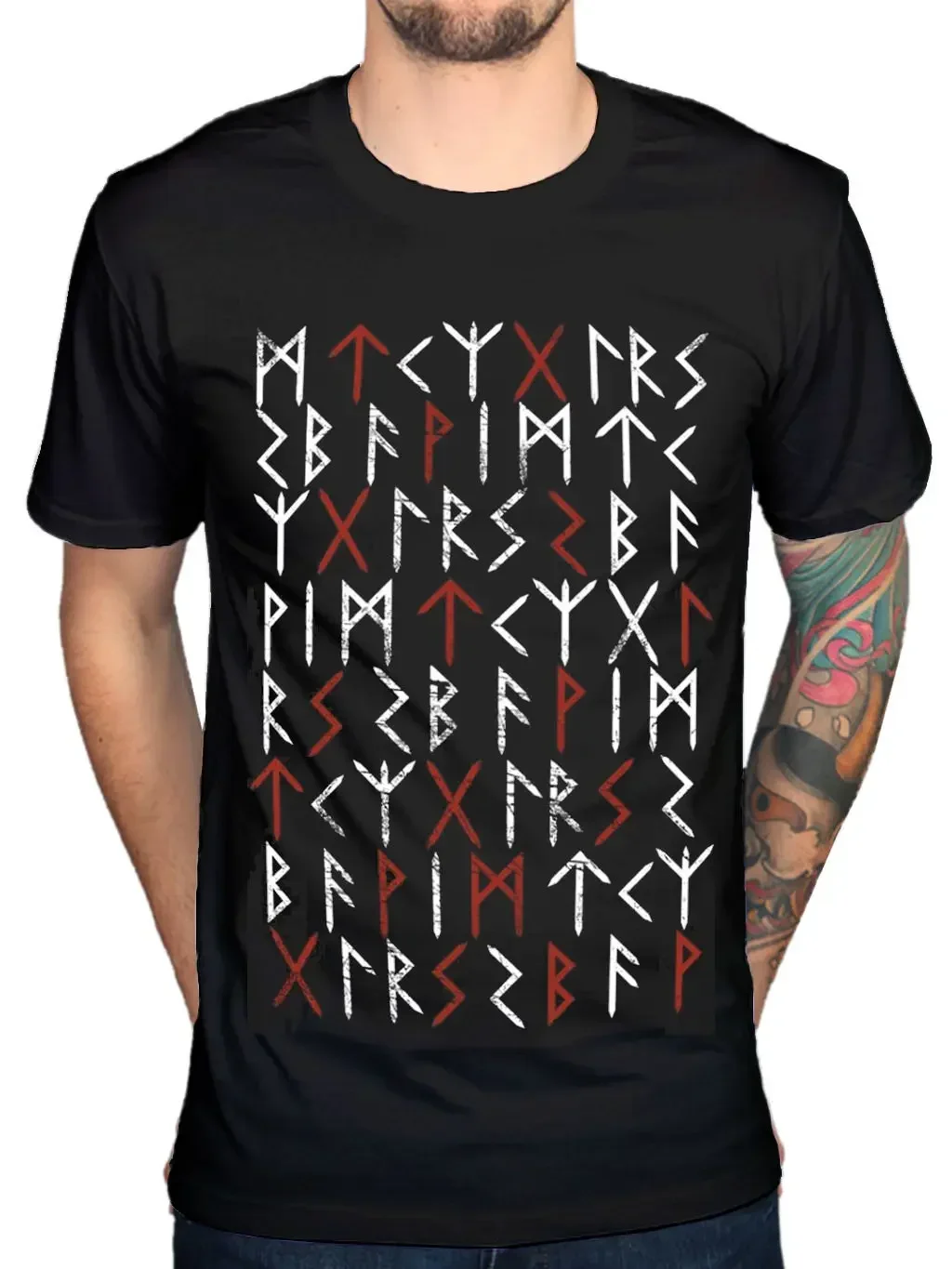 

Cool Design Runes Simbologia Novelty Brand T-Shirt 100% Cotton O-Neck Summer Short Sleeve Casual Mens T-shirt Size S-3XL