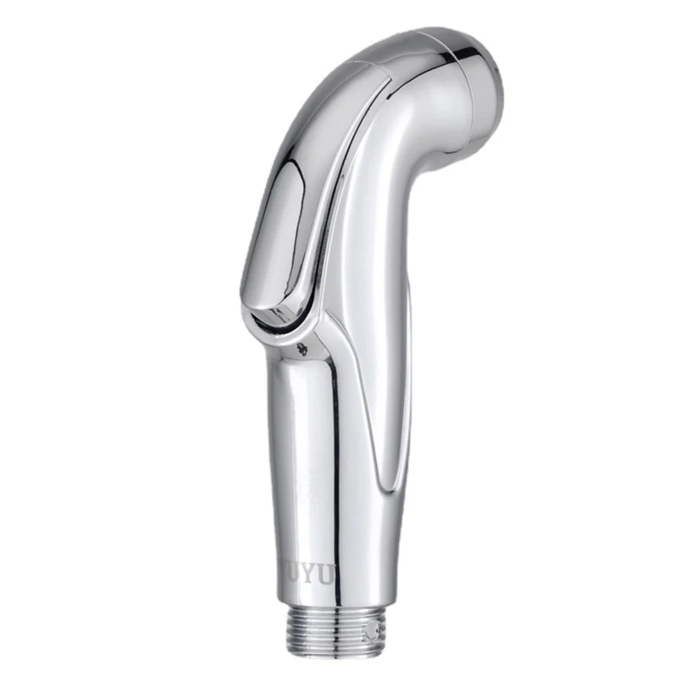 

Shower Hose Bidet Spray ABS Ergonomically G1/2\" 1 Pcs Handheld Silver Supercharged Light Weigh Practical Brand New