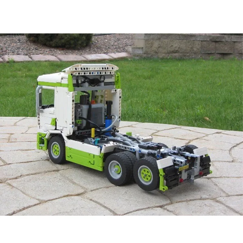 MOC-152547 technique RC R500 6x2 transport camion bâtiment nuits modèle 1530 pièces enfants anniversaire bâtiment nuits jouet cadeau