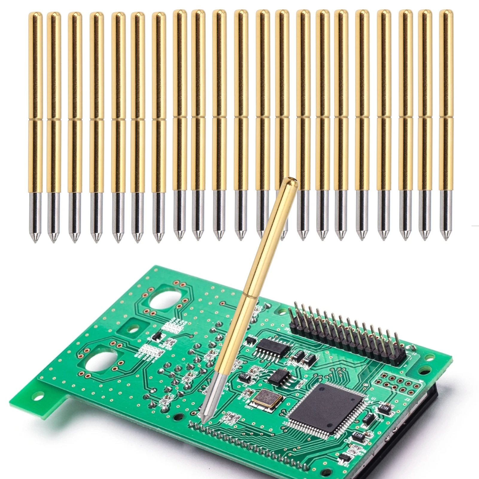 P125‑B Test Probe 2.0mm Spring Test Detection Probe Pins Brass Pogo Pins Pogo Pin Probe Pogo Pins Spring Test Pogo Pins