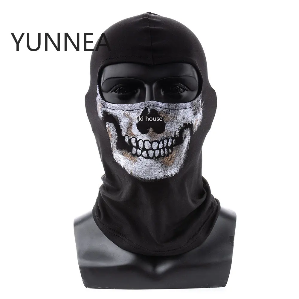 Motorcycles Bicycle Ski Skull Balaclava Mask Cosplay Scary Ghost Face War Game Skeleton Riding Outdoor Headwear Windproof Masks