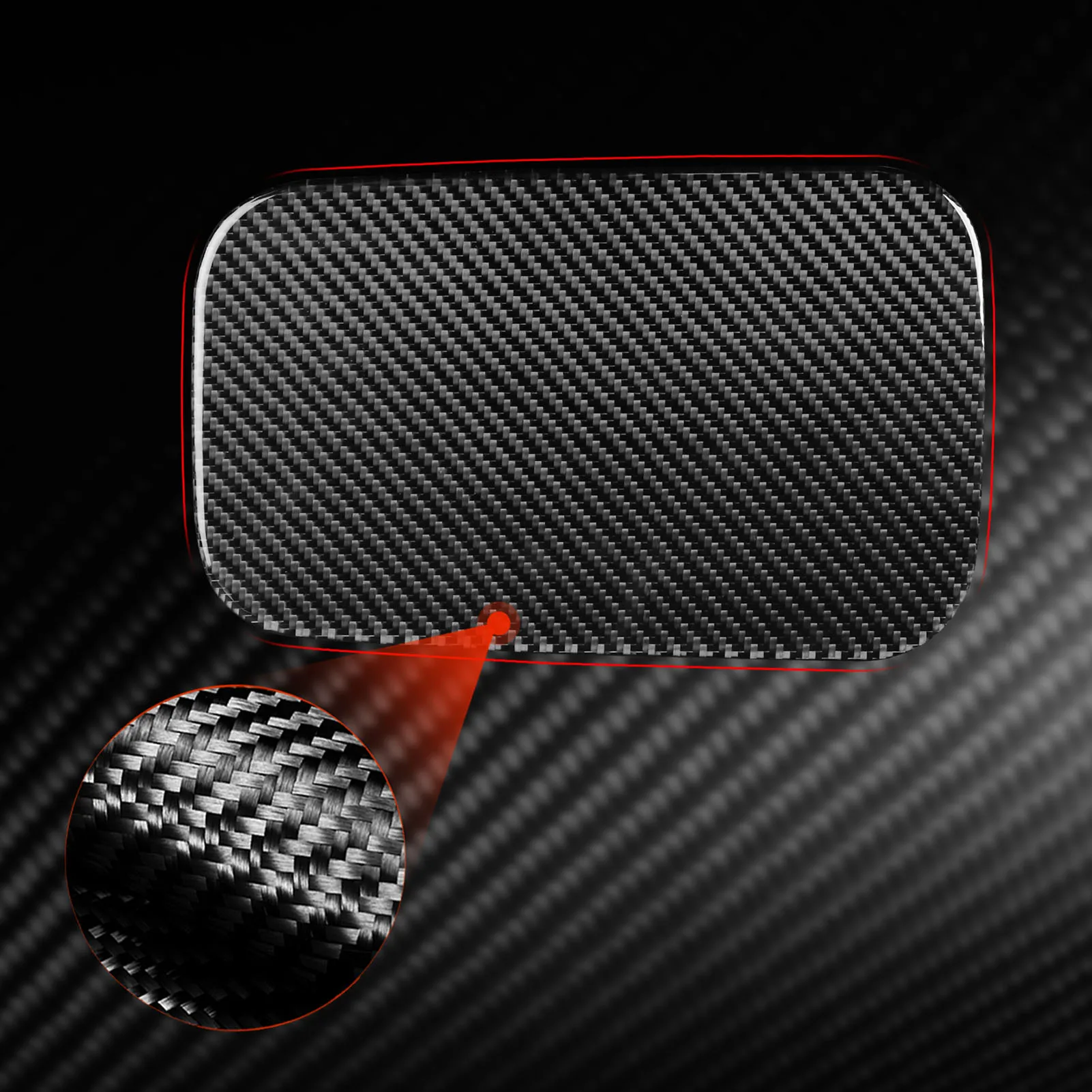 Carbon Fiber Sticker For Mercedes-Benz E-Class W212 S212 2011 2012 2013 2014 2015 Gas Cap Decoration  Decal Gift for Car Lover