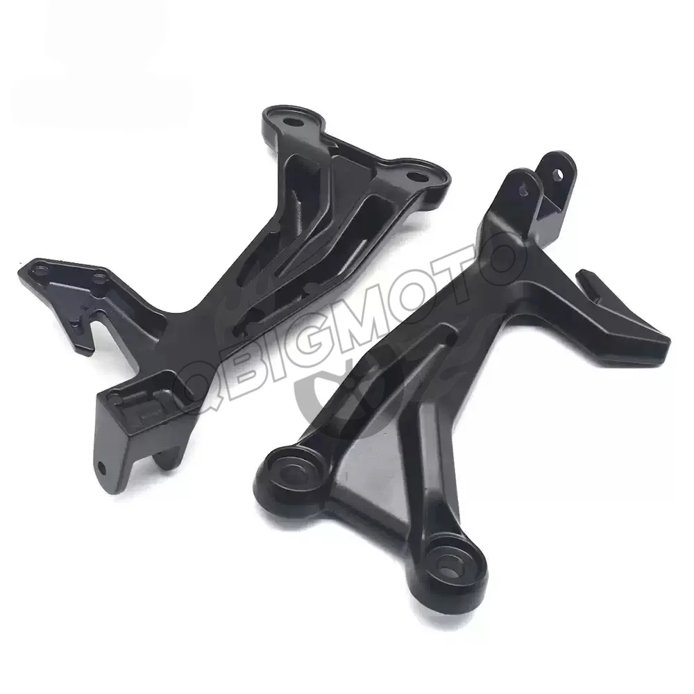 Ninja650 Motorcycle Front Rear Driver Footrests Footpegs Brackets For Kawasaki Z650 Ninja 650 2017-2024 Z650RS 2022-2023