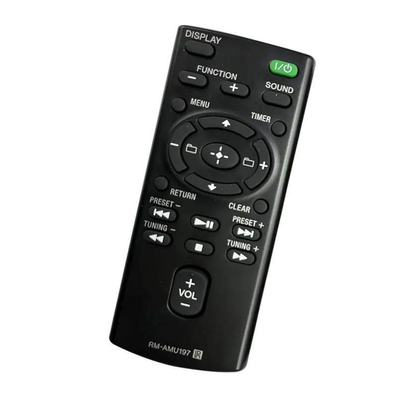 Original remote control RM-AMU197 for  Sony Audio  CMT-X5CD X5CDB X7CD X7CDB   controller